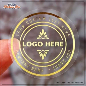 CUSTOM CLEAR STICKERS PRINTING