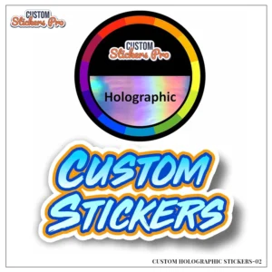 CUSTOM PRINTED HOLOGRAPHIC STICKERS