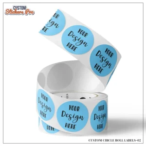 Custom CIRCLE ROLL LABELS 02