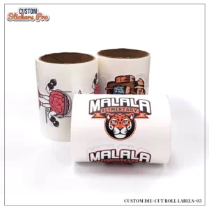 Custom Die-Cut Roll Labels 03