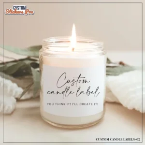 Custom Candle Labels Wholesale 02