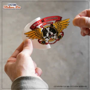 Custom Printed Clear-Cut Stickers 03