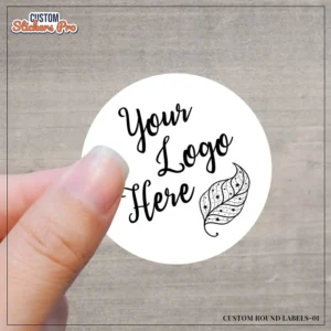 Custom Round Labels