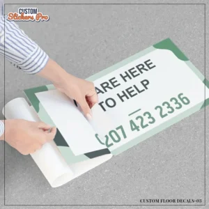 Customized Floor Decals 03