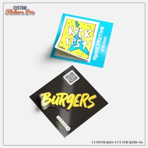 Customized Kiss-Cut Stickers 04