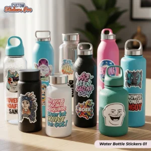 Custom Water Bottle Stickers