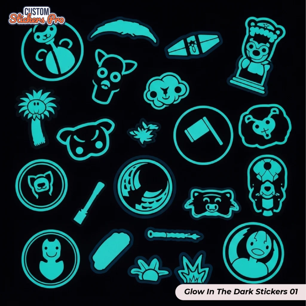 Glow In The Dark Stickers 01