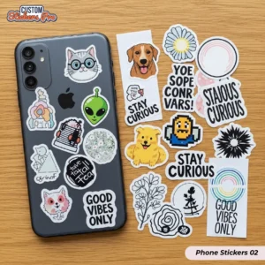 Printed Phone Stickers 02