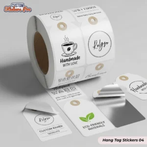 Custom Hang Tag Stickers 04