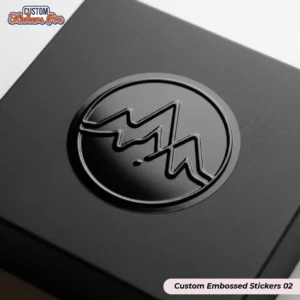 Embossed Stickers 02