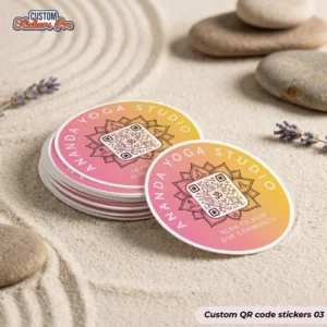 Custom QR code stickers Wholesale 03