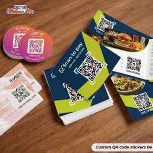 Printed QR code stickers 04