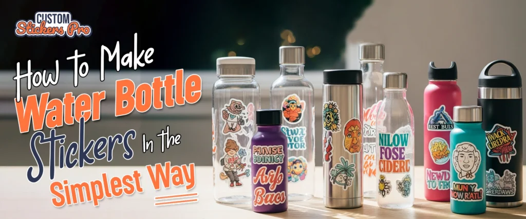 How to Make Water Bottle Stickers In the Simplest Way