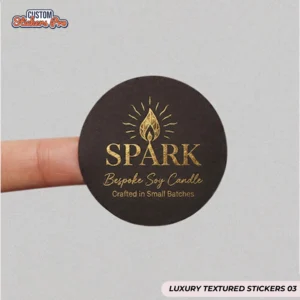 PRINTED LUXURY TEXTURED STICKERS 03