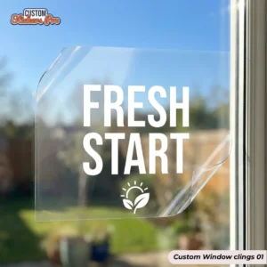 Custom Window Clings