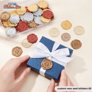 Custom Wax Seal Stickers